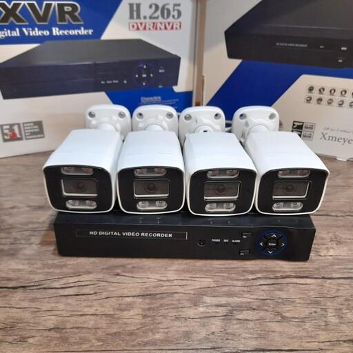 پک 4 دوربین مداربسته دید در شب رنگی Monster (برد سونی) 5 مگاپیکسل